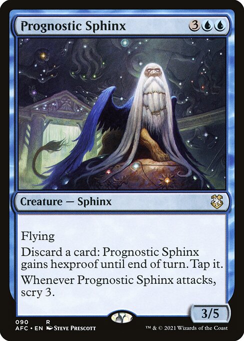 Prognostic Sphinx (90) [Forgotten Realms Commander]