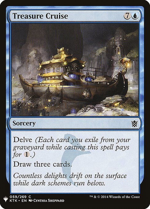 Treasure Cruise (KTK-59) [The List]