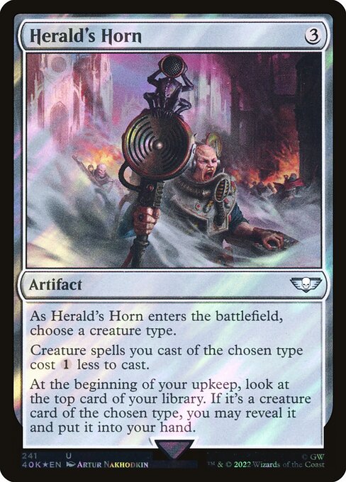 Herald's Horn (241★) [Warhammer 40,000 Commander]