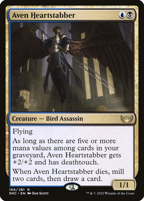Aven Heartstabber (166) [Streets of New Capenna]