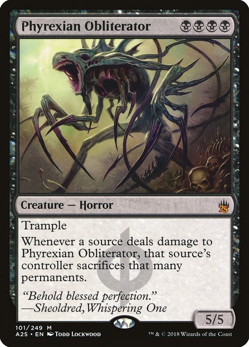 Phyrexian Obliterator (101) [Masters 25]