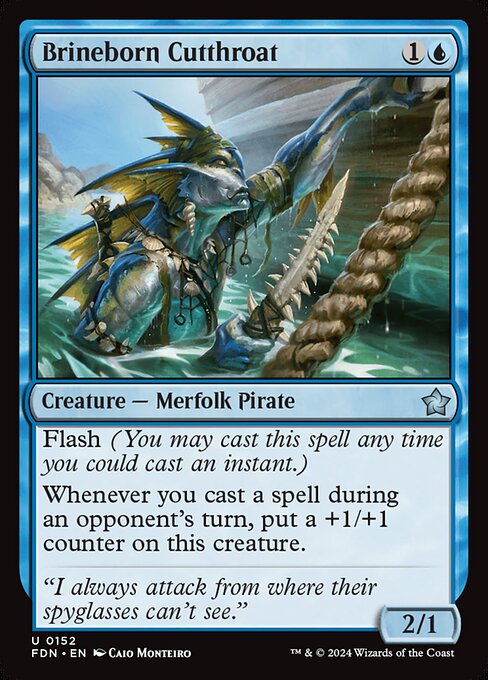 Brineborn Cutthroat (152) [Foundations]