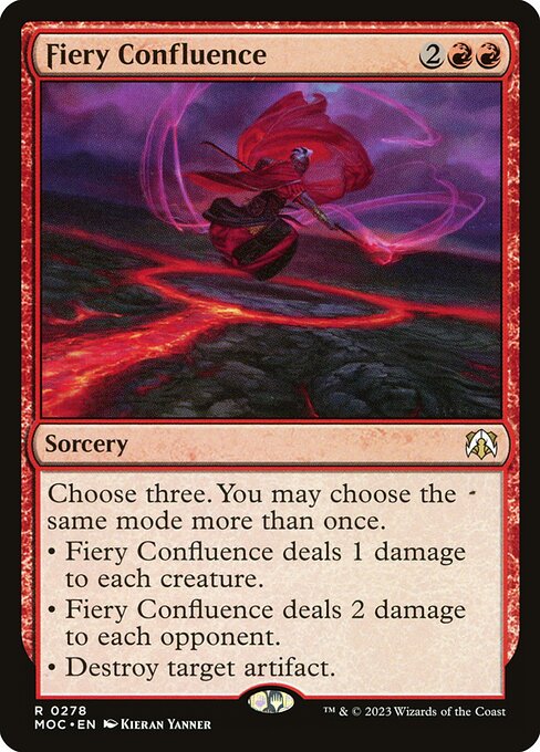 Fiery Confluence (278) [March of the Machine Commander]