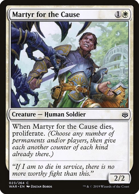Martyr for the Cause (23) [War of the Spark]