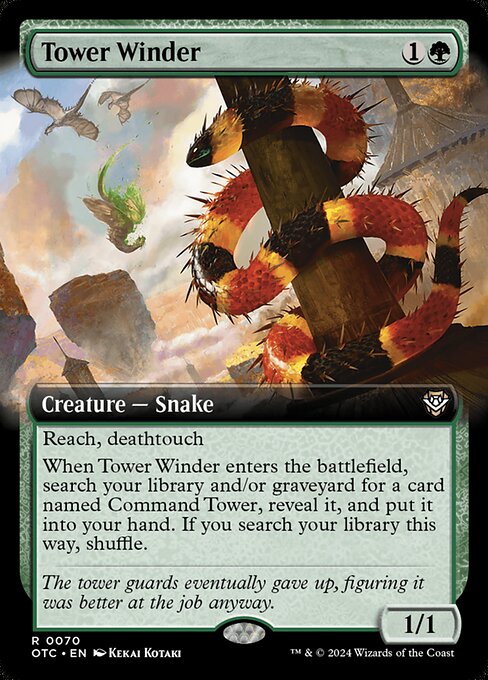 Tower Winder (70) [Outlaws of Thunder Junction Commander]