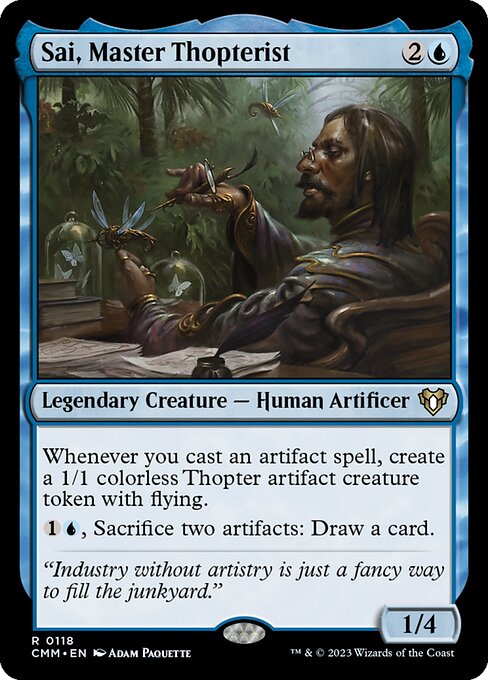 Sai, Master Thopterist (118) [Commander Masters]