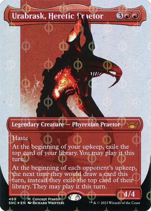 Urabrask, Heretic Praetor (469) [Streets of New Capenna] [Borderless]