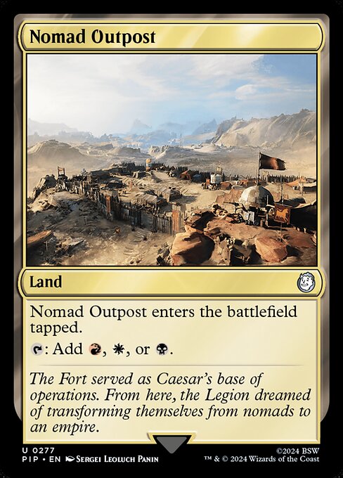 Nomad Outpost (277) [Fallout]