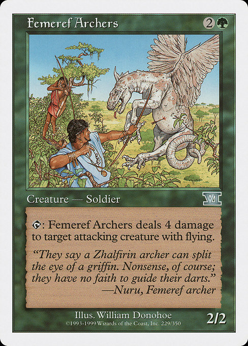 Femeref Archers (229) [Classic Sixth Edition]