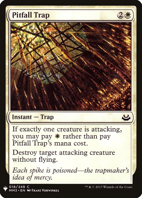 Pitfall Trap (MM3-18) [The List]