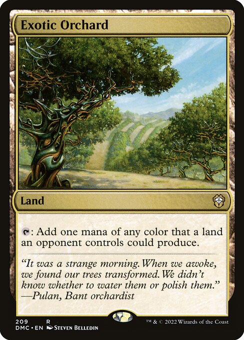 Exotic Orchard (209) [Dominaria United Commander]