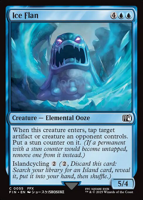 Ice Flan (55) [Final Fantasy]