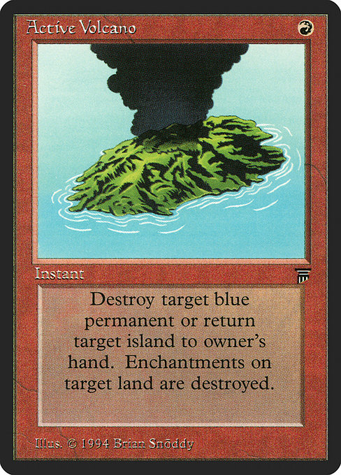 Active Volcano (130) [Legends]