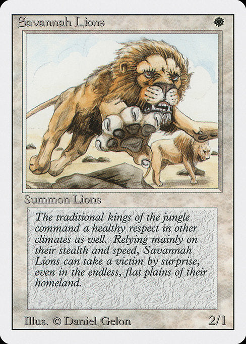 Savannah Lions (39) [Revised Edition]
