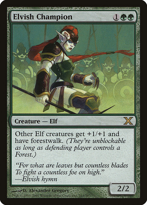Elvish Champion (261) [Tenth Edition]