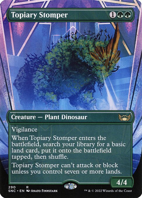 Topiary Stomper (290) [Streets of New Capenna] [Borderless]