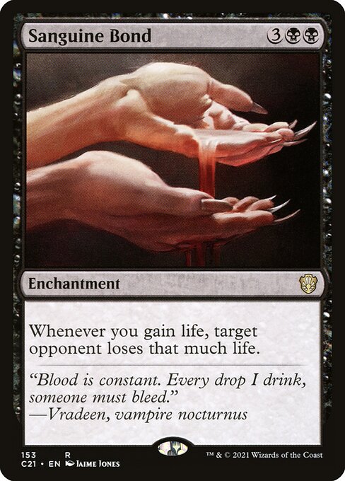 Sanguine Bond (153) [Commander 2021]