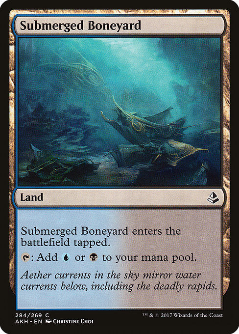 Submerged Boneyard (284) [Amonkhet]