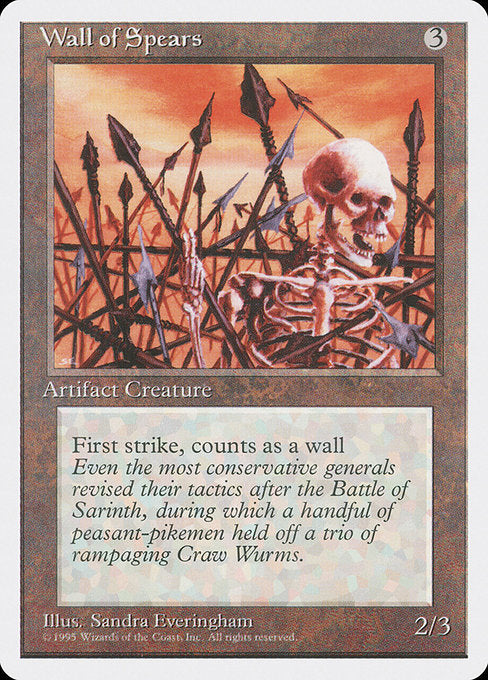 Wall of Spears (356) [Fourth Edition]