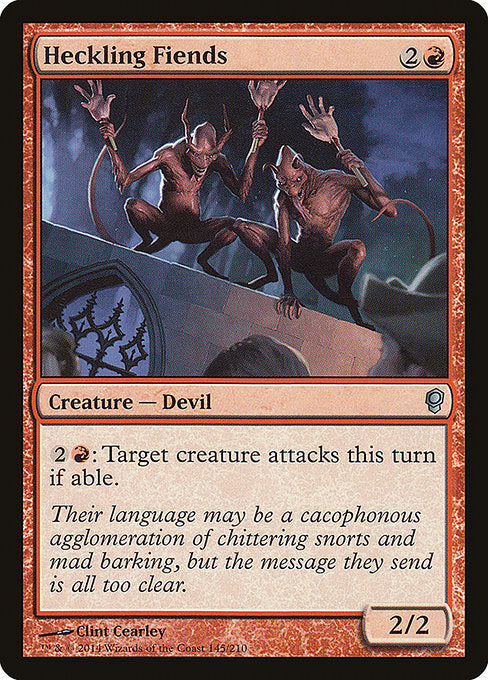 Heckling Fiends (145) [Conspiracy]