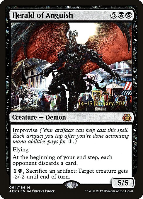 Herald of Anguish (64s) [Aether Revolt Promos]