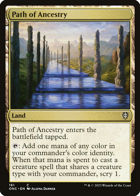 Path of Ancestry (161) [Phyrexia: All Will Be One Commander]
