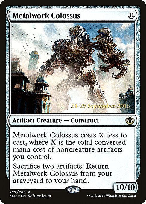 Metalwork Colossus (222s) [Kaladesh Promos]