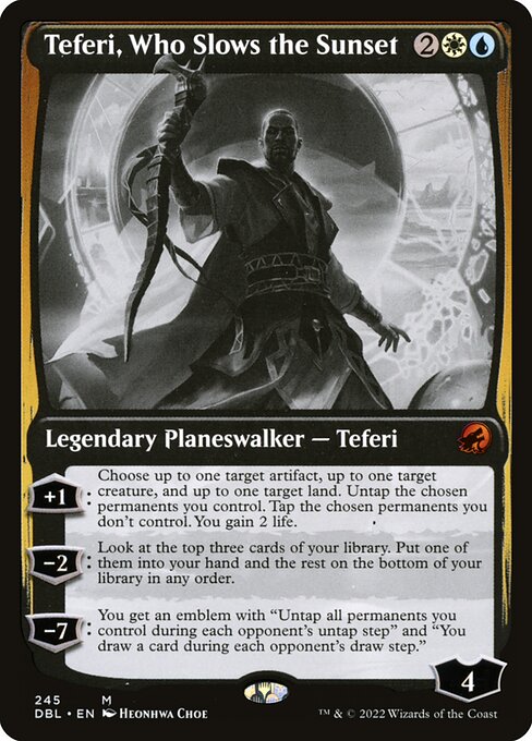 Teferi, Who Slows the Sunset (245) [Innistrad: Double Feature]