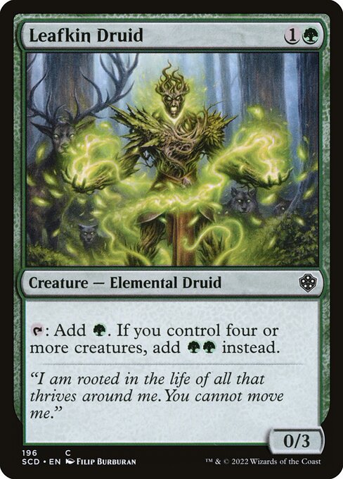 Leafkin Druid (196) [Starter Commander Decks]