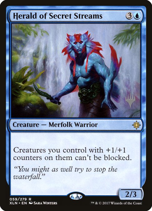 Herald of Secret Streams (59p) [Ixalan Promos]