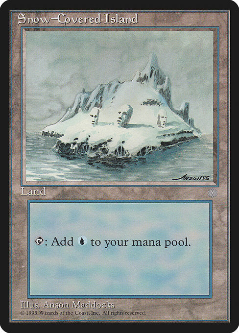 Snow-Covered Island (371) [Ice Age]