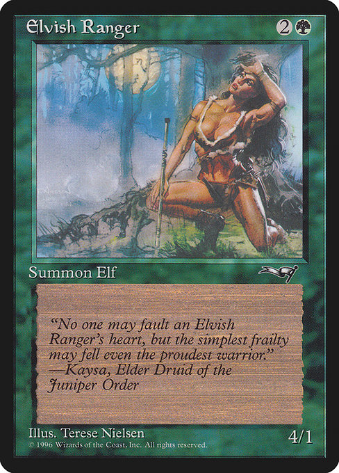 Elvish Ranger (88a) [Alliances]