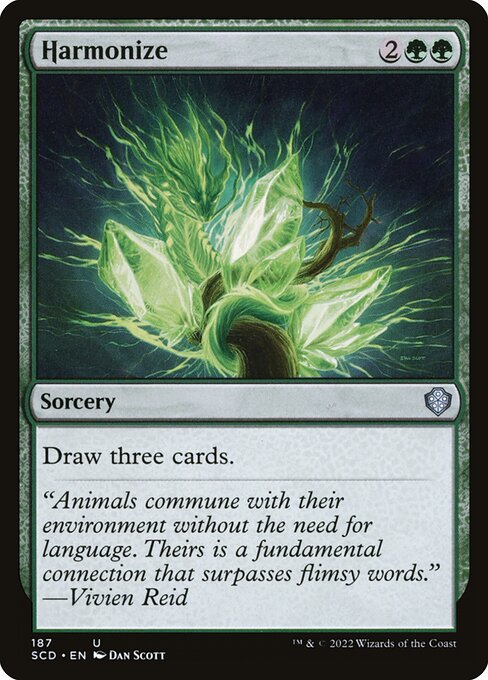 Harmonize (187) [Starter Commander Decks]