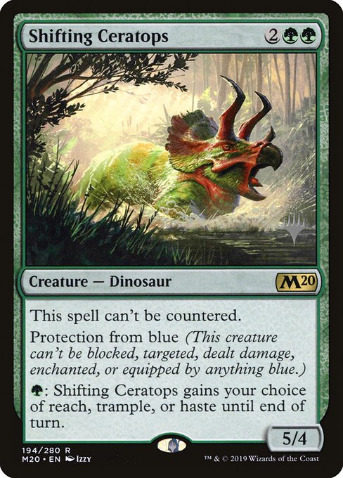 Shifting Ceratops (194p) [Core Set 2020 Promos]