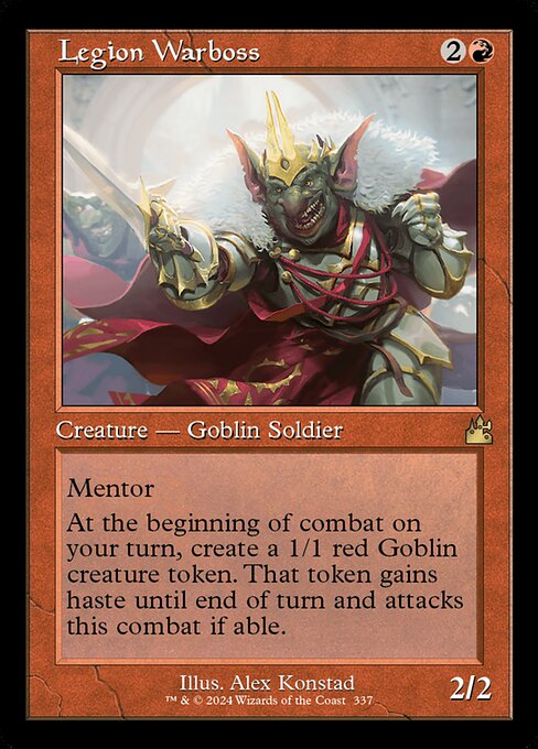 Legion Warboss (337) [Ravnica Remastered]