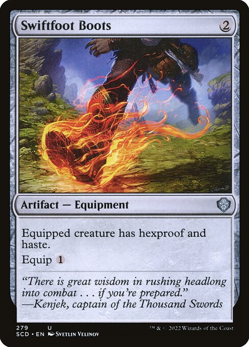 Swiftfoot Boots (279) [Starter Commander Decks]