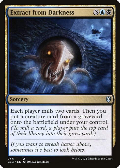 Extract from Darkness (844) [Commander Legends: Battle for Baldur's Gate]
