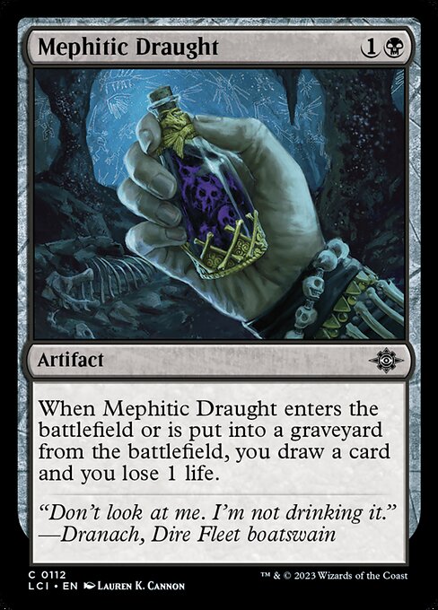 Mephitic Draught (112) [The Lost Caverns of Ixalan]