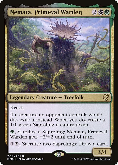 Nemata, Primeval Warden (209) [Dominaria United]