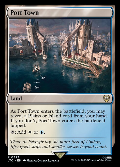 Port Town (323) [Tales of Middle-earth Commander]