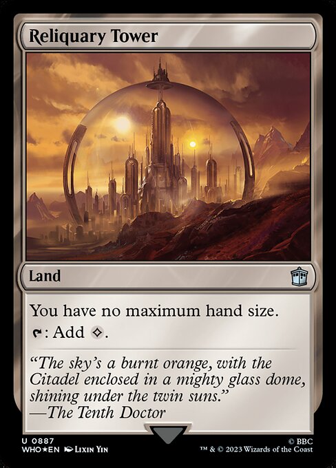 Reliquary Tower (887) [Doctor Who]