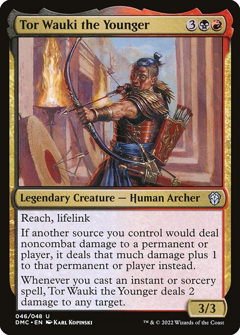 Tor Wauki the Younger (46) [Dominaria United Commander]