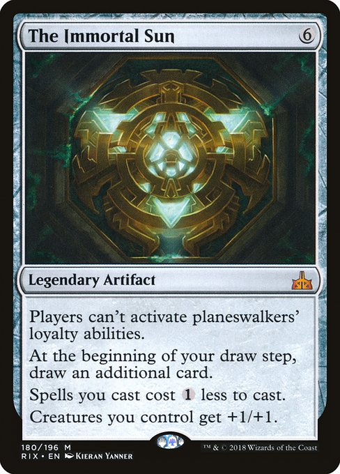 The Immortal Sun (180) [Rivals of Ixalan]