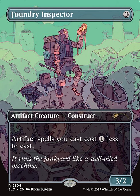 Foundry Inspector (2106) [Secret Lair Drop]