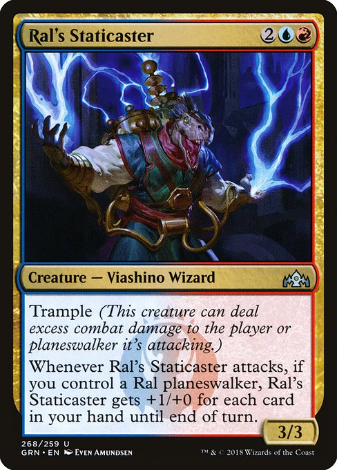 Ral's Staticaster (268) [Guilds of Ravnica]