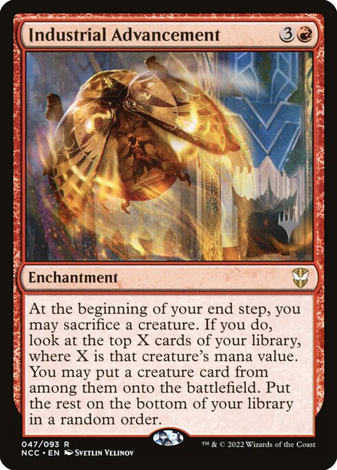 Industrial Advancement (47p) [New Capenna Commander Promos]