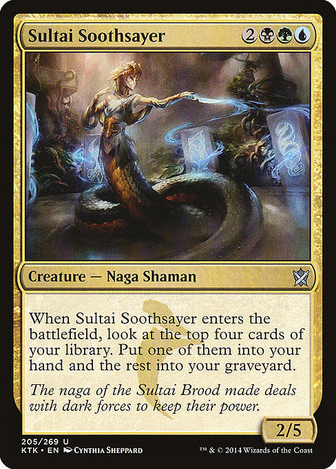 Sultai Soothsayer (205) [Khans of Tarkir]