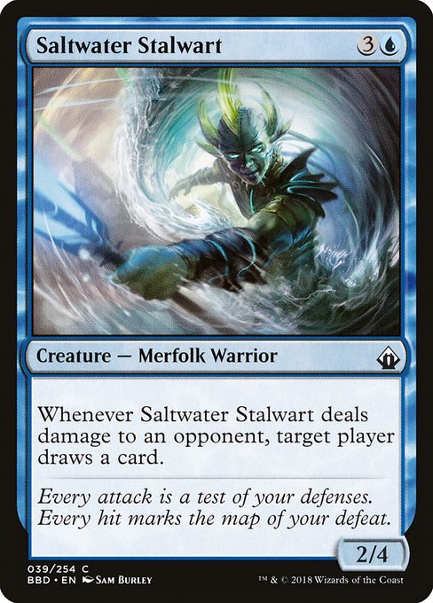 Saltwater Stalwart (39) [Battlebond]
