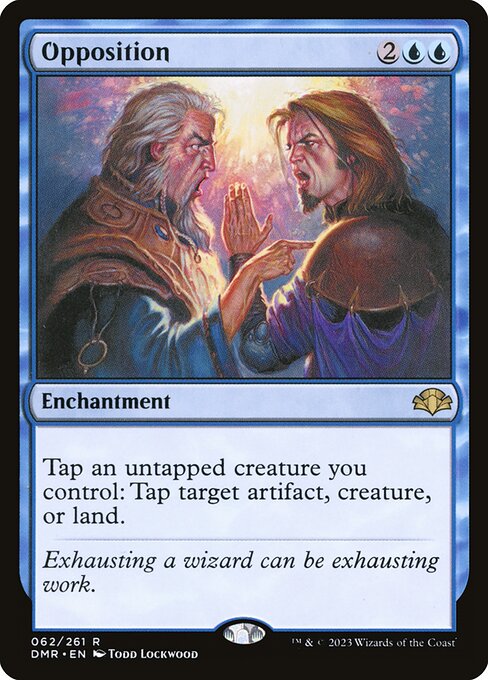 Opposition (62) [Dominaria Remastered]