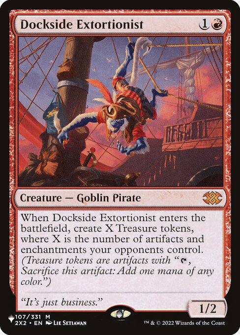 Dockside Extortionist (2X2-107) [The List]